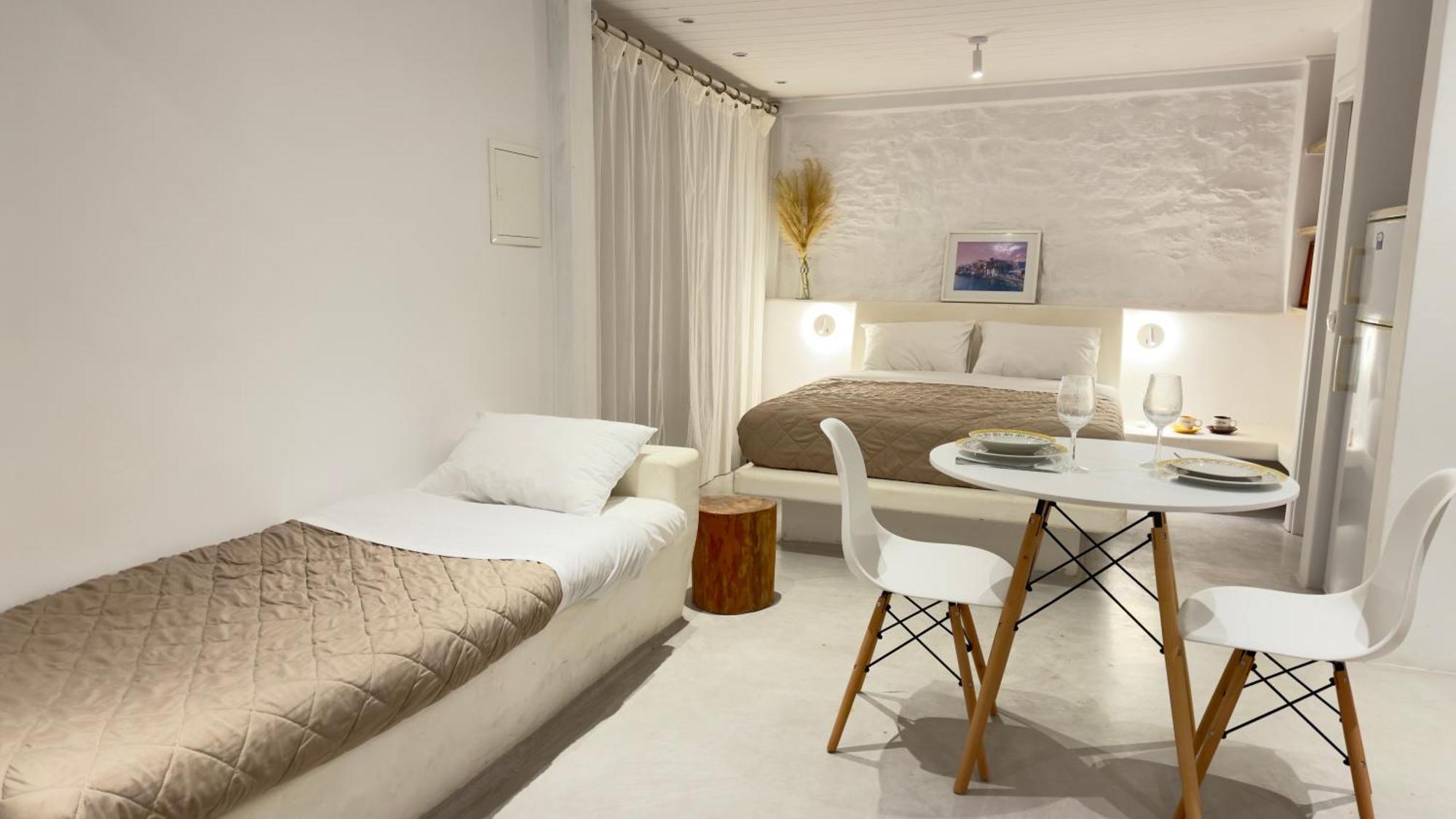 Mykonos Tourlos Nests - Sea View Escape Lejlighed Eksteriør billede