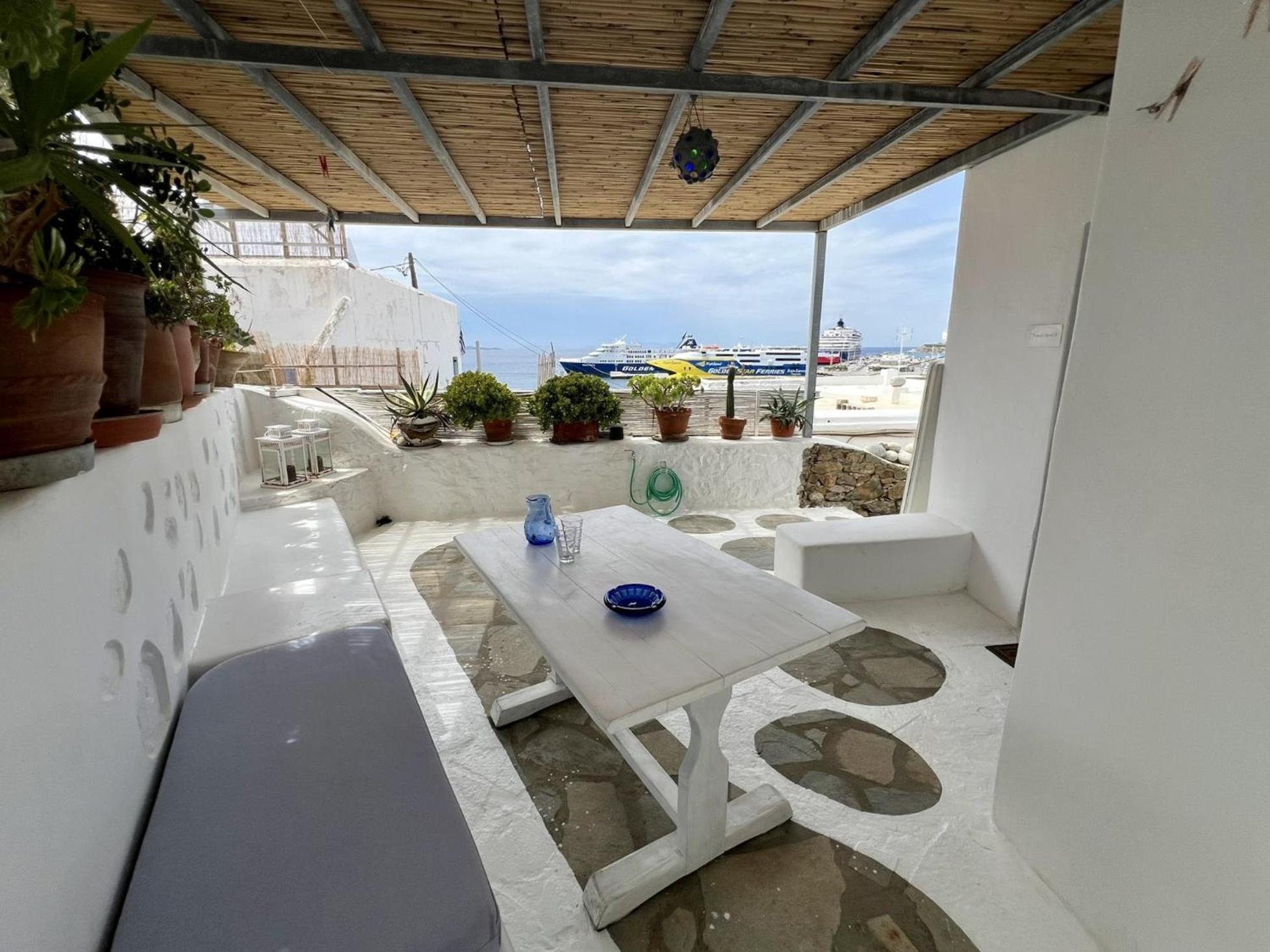 Mykonos Tourlos Nests - Sea View Escape Lejlighed Eksteriør billede