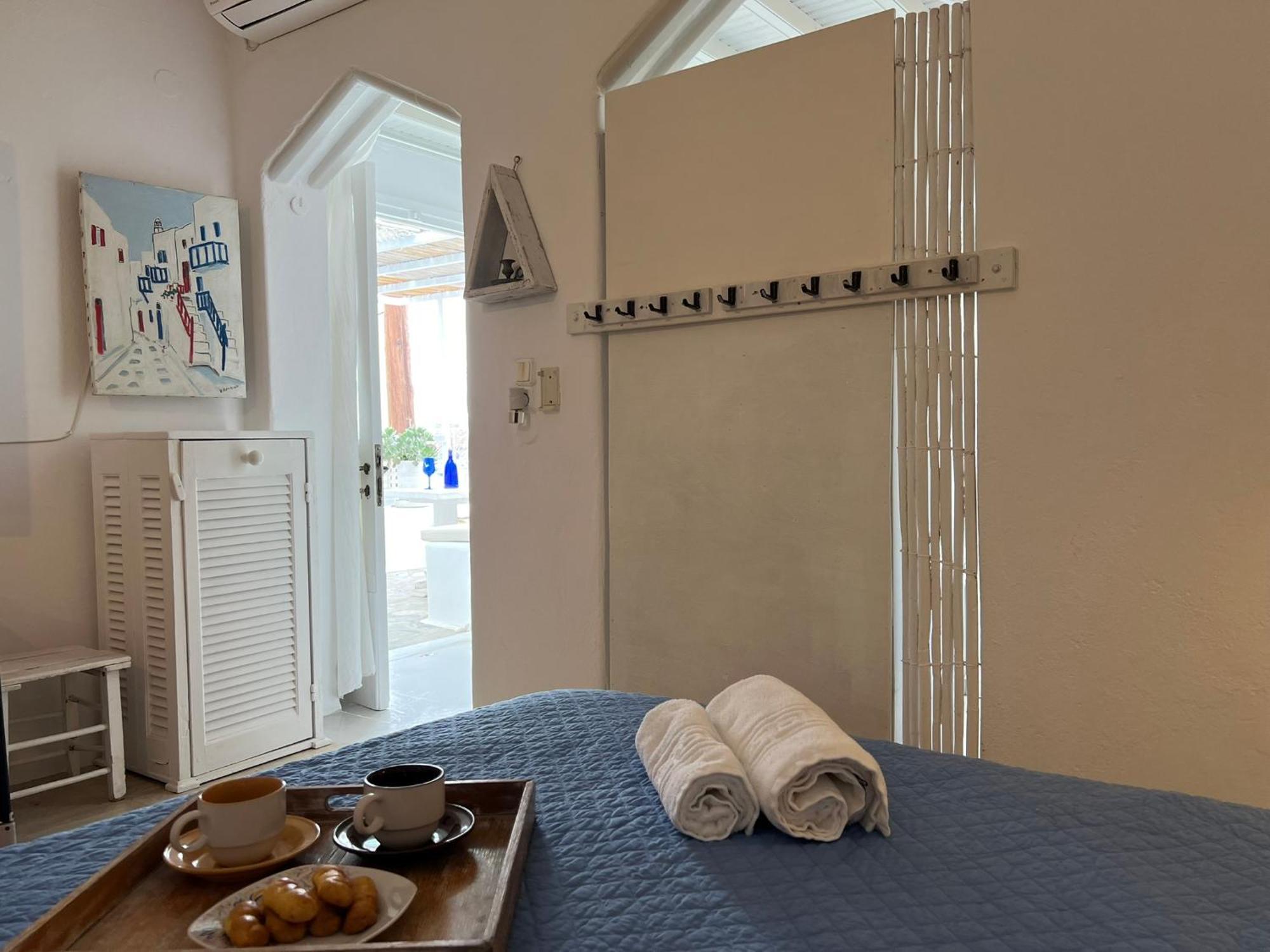 Mykonos Tourlos Nests - Sea View Escape Lejlighed Eksteriør billede