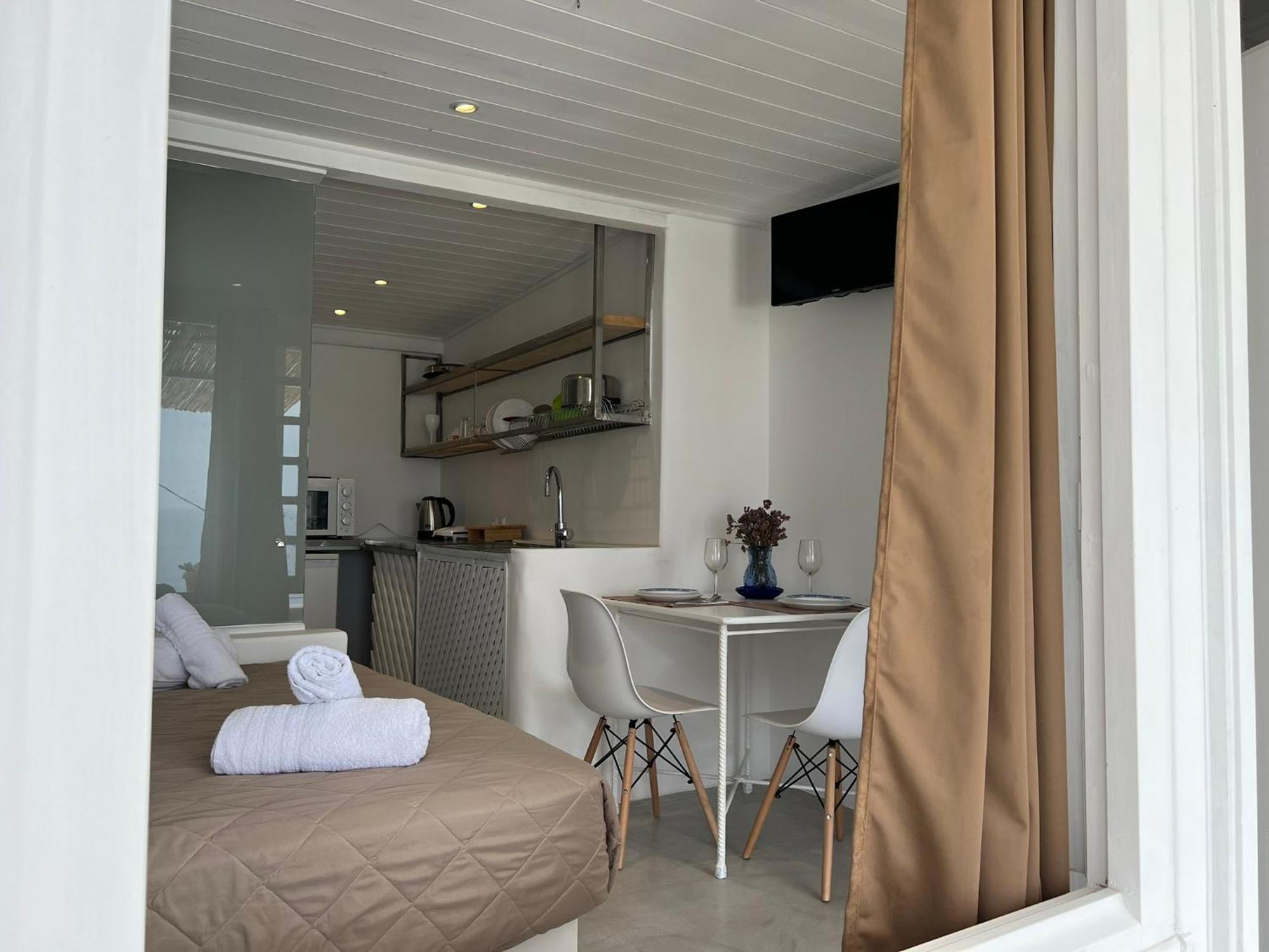 Mykonos Tourlos Nests - Sea View Escape Lejlighed Eksteriør billede